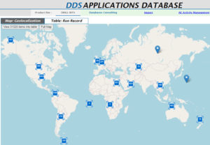 application database map